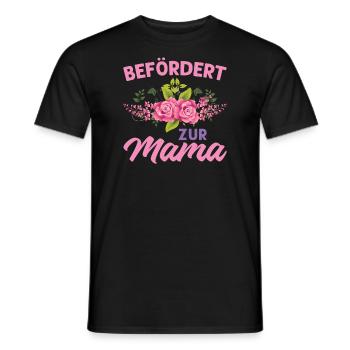 Mutter Mama Tochter Geschenk - Männer T-Shirt - Schwarz - Vorne - AI Model Male 178 light (178cm)