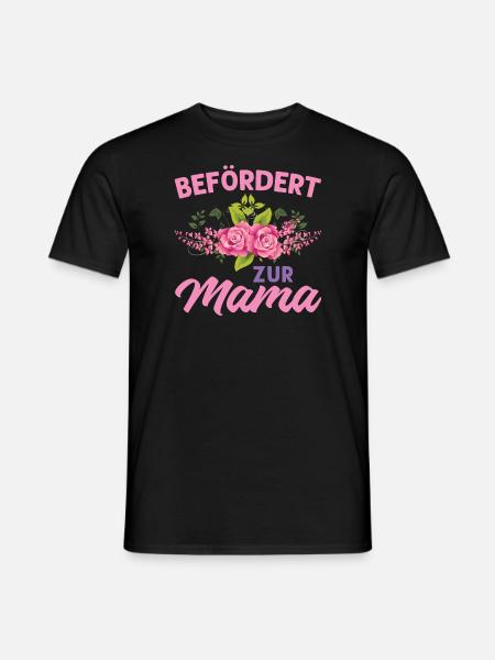 Mutter Mama Tochter Geschenk - Männer T-Shirt - Schwarz