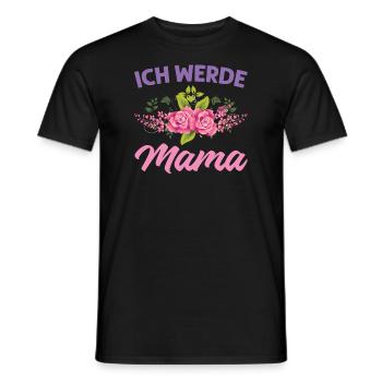 Mutter Mama Tochter Geschenk - Männer T-Shirt - Schwarz - Vorne - AI Model Male 178 light (178cm)