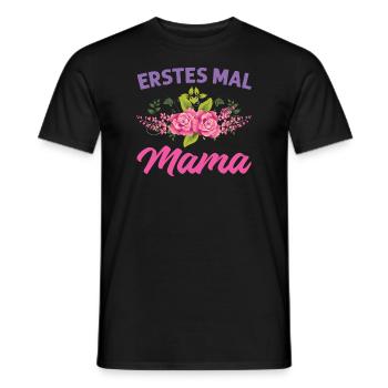 Mutter Mama Tochter Geschenk - Männer T-Shirt - Schwarz - Vorne - AI Model Male 178 light (178cm)