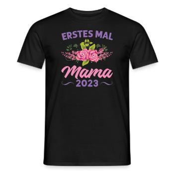 Mutter Mama Tochter Geschenk - Männer T-Shirt - Schwarz - Vorne - AI Model Male 178 light (178cm)