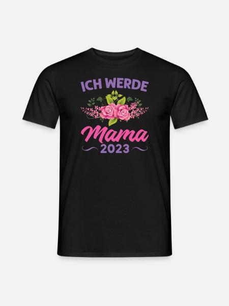 Mutter Mama Tochter Geschenk - Männer T-Shirt - Schwarz
