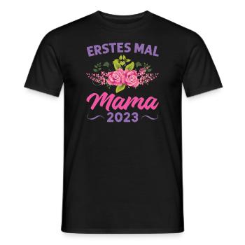 Mutter Mama Tochter Geschenk - Männer T-Shirt - Schwarz - Vorne - AI Model Male 178 light (178cm)