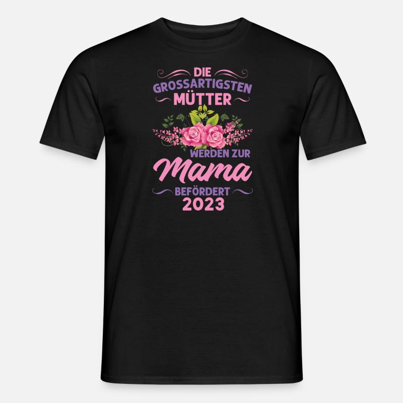 Mutter Mama Tochter Geschenk - Männer T-Shirt - Schwarz