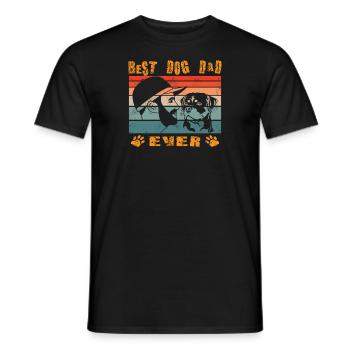 Accessoires pour chiens Rottweiler Propriétaires de chiens - T-shirt homme - noir - Devant - AI Model Male 178 light (178cm)