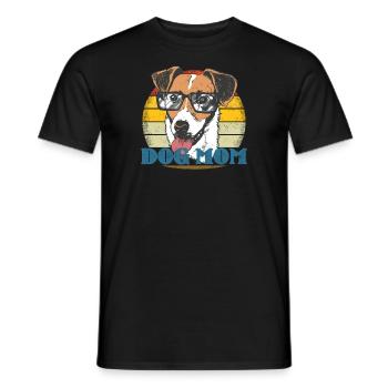 Accessoires pour chiens Terrier Propriétaires de chiens - T-shirt homme - noir - Devant - AI Model Male 178 light (178cm)