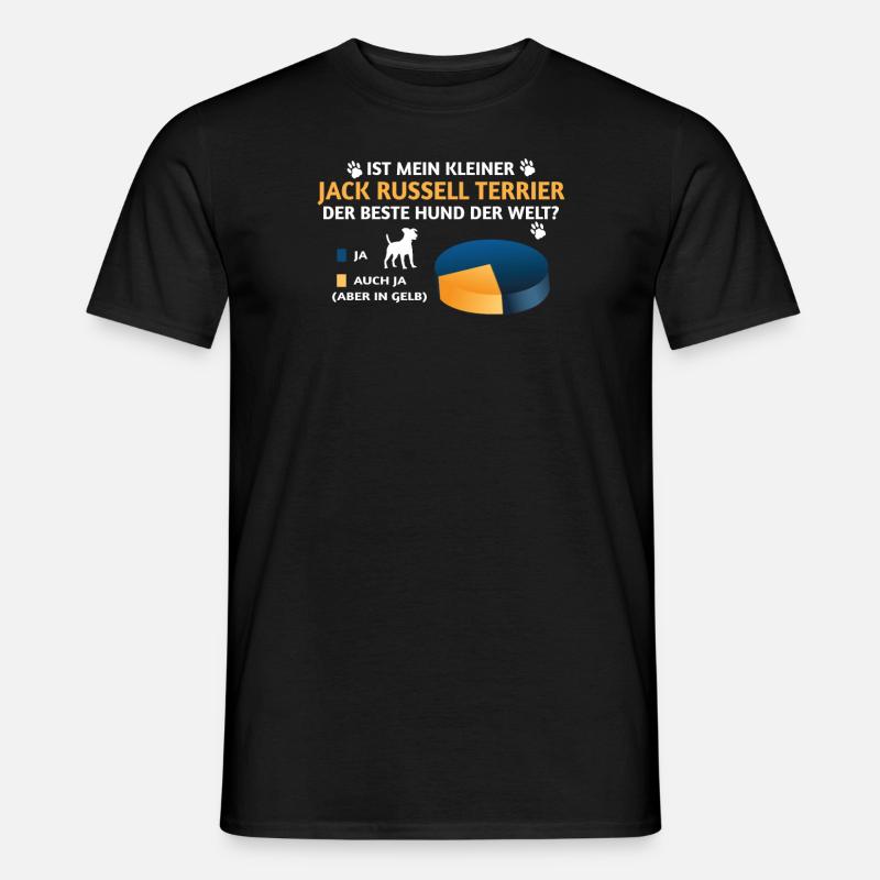 Hundezubehör Terrier Hundebesitzer - Männer T-Shirt - Schwarz