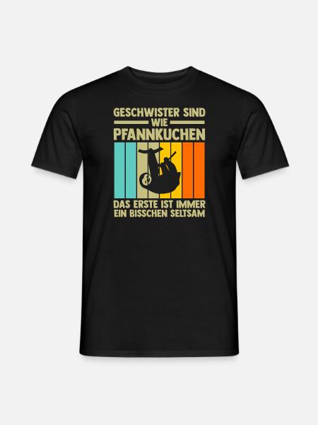 Faultier Sarkasmus Faullenzen Geschenk - Männer T-Shirt - Schwarz