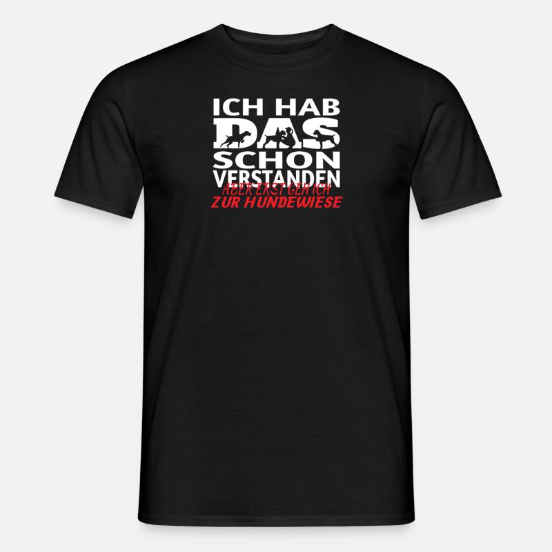 Hunde Deutsch Drahthaar Hundebesitzer - Männer T-Shirt - Schwarz