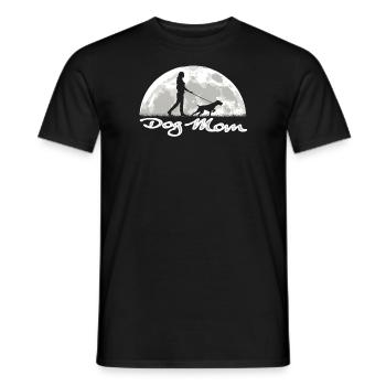 Dogs German Wirehaired Dog Owners - Men's T-Shirt - black - Front - AI Model Male 178 light (178cm)