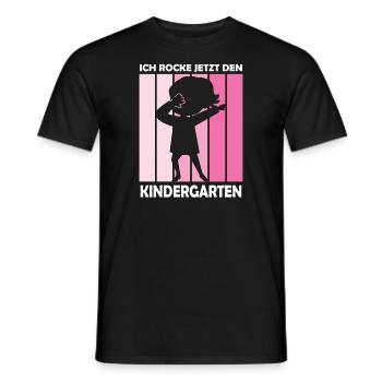 Kindergarten Dabbing Kita-Beginn Geschenk - Männer T-Shirt - Schwarz - Vorne - AI Model Male 178 light (178cm)