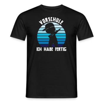 Vorschule Dabbing Vorschüler Geschenk - Männer T-Shirt - Schwarz - Vorne - AI Model Male 178 light (178cm)