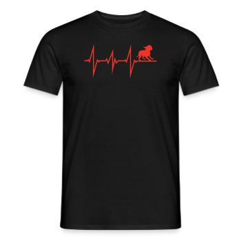 Chien Chihuahua Propriétaire de chien Gechenkidee - T-shirt homme - noir - Devant - AI Model Male 178 light (178cm)
