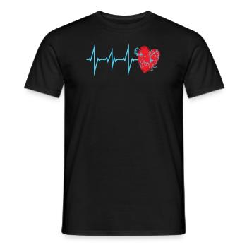 Chien Chihuahua Propriétaire de chien Gechenkidee - T-shirt homme - noir - Devant - AI Model Male 178 light (178cm)