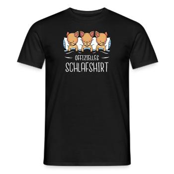 Hund Chihuahua Hundebesitzer Gechenkidee - Männer T-Shirt - Schwarz - Vorne - AI Model Male 178 light (178cm)