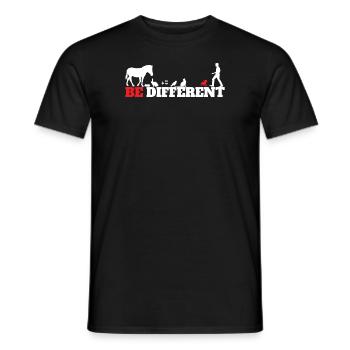 Chien Chihuahua Propriétaire de chien Gechenkidee - T-shirt homme - noir - Devant - AI Model Male 178 light (178cm)
