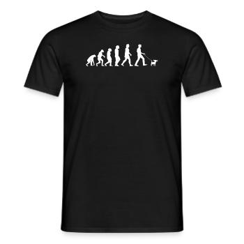 Chien Chihuahua Propriétaire de chien Gechenkidee - T-shirt homme - noir - Devant - AI Model Male 178 light (178cm)