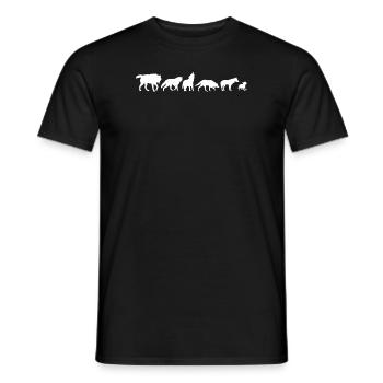 Chien Chihuahua Propriétaire de chien Gechenkidee - T-shirt homme - noir - Devant - AI Model Male 178 light (178cm)
