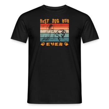 Chien Chihuahua Propriétaire de chien Gechenkidee - T-shirt homme - noir - Devant - AI Model Male 178 light (178cm)