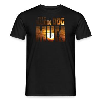 Chien Bulldog Dog Propriétaire Gechenkidee - T-shirt homme - noir - Devant - AI Model Male 178 light (178cm)