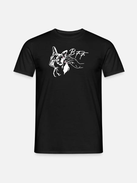 Dog Bulldog Dog Owner Gechenkidee - Men's T-Shirt - black