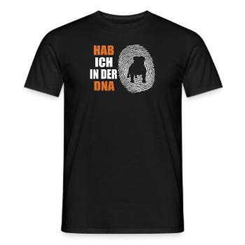 Chien Bulldog Dog Propriétaire Gechenkidee - T-shirt homme - noir - Devant - AI Model Male 178 light (178cm)