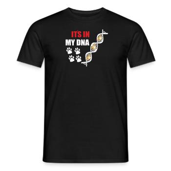 Chien Bulldog Dog Propriétaire Gechenkidee - T-shirt homme - noir - Devant - AI Model Male 178 light (178cm)