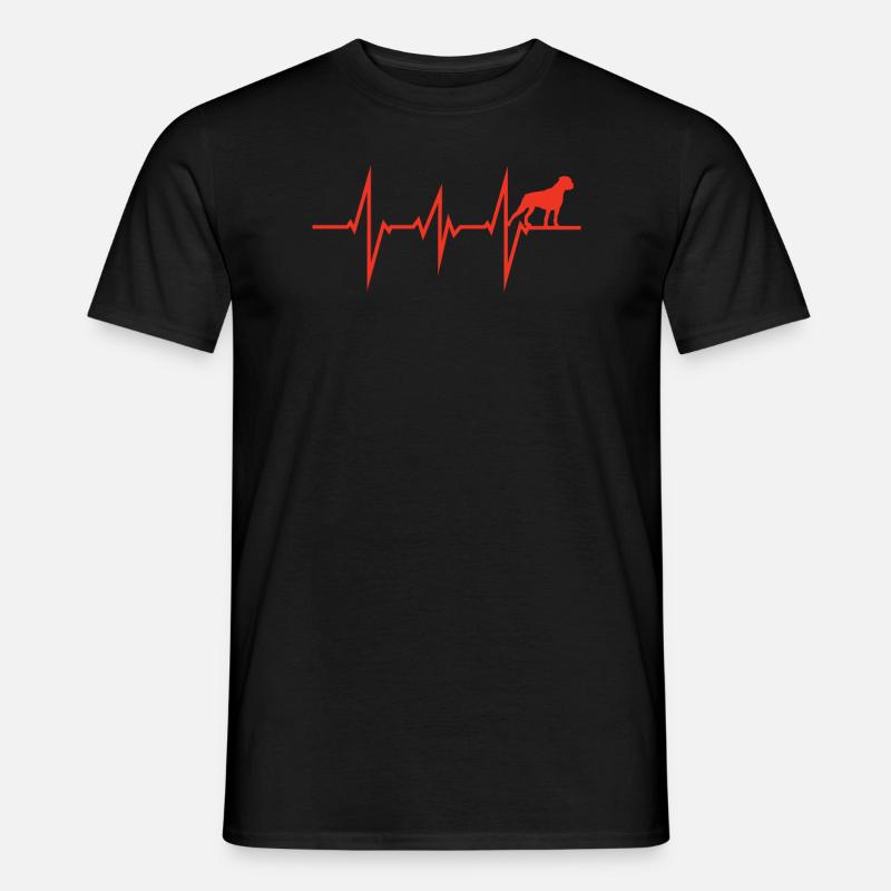 Hund Boxer Hundebesitzer Geschenkidee - Männer T-Shirt - Schwarz