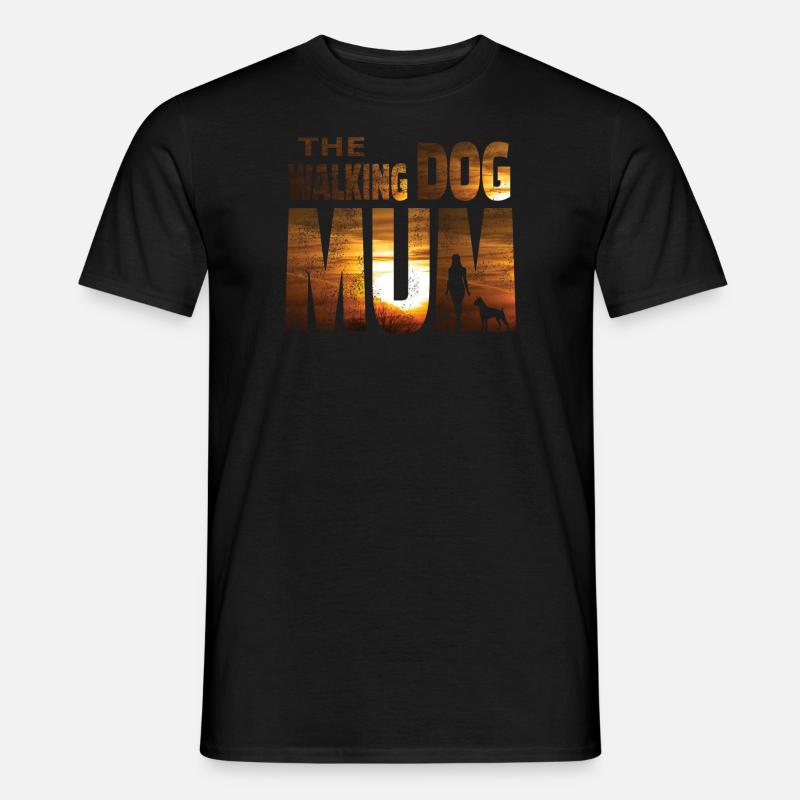 Hund Boxer Hundebesitzer Geschenkidee - Männer T-Shirt - Schwarz