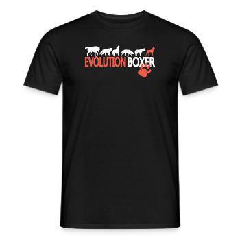 Chien Boxer Propriétaire de chien Idée cadeau - T-shirt homme - noir - Devant - AI Model Male 178 light (178cm)