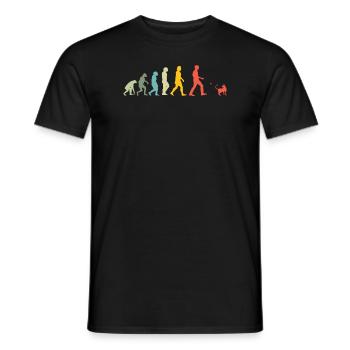 Cat lover, cat accessory gift - Men's T-Shirt - black - Front - AI Model Male 178 light (178cm)