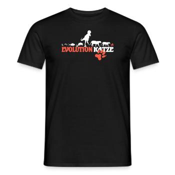 Cat Friend, Cat Accessories Gift - Men's T-Shirt - black - Front - AI Model Male 178 light (178cm)