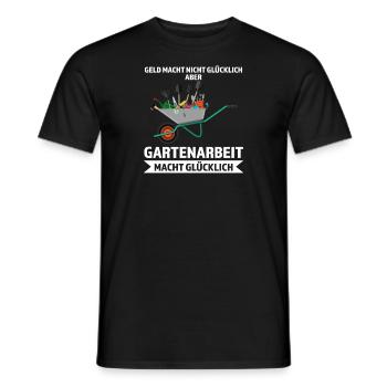 Gärtner Garten Landschaftsbauer Geschenk - Männer T-Shirt - Schwarz - Vorne - AI Model Male 178 light (178cm)