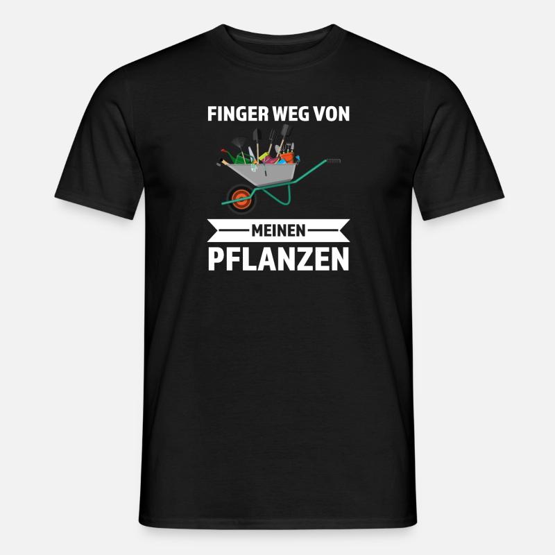 Gärtner Garten Gartenbau Geschenk - Männer T-Shirt - Schwarz