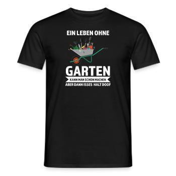 Gärtner Garten Gärtnerei Geschenk - Männer T-Shirt - Schwarz - Vorne - AI Model Male 178 light (178cm)