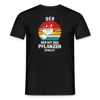 Gärtner Garten Landschaftsbauer Geschenk - Männer T-Shirt - Schwarz - Vorne - AI Model Male 178 light (178cm)