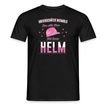Baustelle Frau Bauherrin Geschenk - Männer T-Shirt - Schwarz - Vorne - AI Model Male 178 light (178cm)