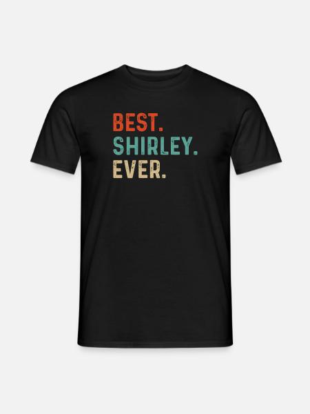 Shirley Name - Men's T-Shirt - black