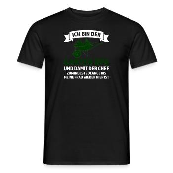 Garten Opa Pflanzen Gärtner Geschenk - Männer T-Shirt - Schwarz - Vorne - AI Model Male 178 light (178cm)
