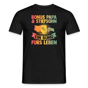 Opa & Enkelin Familie Enkelin Geschenk - Männer T-Shirt - Schwarz - Vorne - AI Model Male 178 light (178cm)