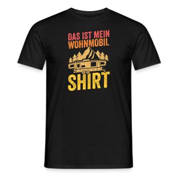 Camping Camper Campen Geschenk - Männer T-Shirt - Schwarz - Vorne - AI Model Male 178 light (178cm)