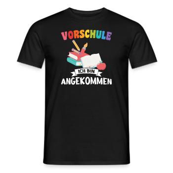 Kindergarten Vorschule Vorschulpädagoge Geschenk - Männer T-Shirt - Schwarz - Vorne - AI Model Male 178 light (178cm)