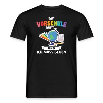 Kindergarten Vorschule Vorschulpädagoge Geschenk - Männer T-Shirt - Schwarz - Vorne - AI Model Male 178 light (178cm)