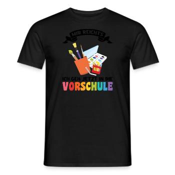 Kindergarten Abschied Vorschule Vorschulpädagoge G - Männer T-Shirt - Schwarz - Vorne - AI Model Male 178 light (178cm)