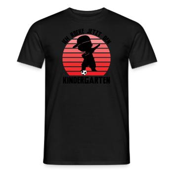 Kindergartenanfang Kindergarten Kindergartenkind G - Männer T-Shirt - Schwarz - Vorne - AI Model Male 178 light (178cm)