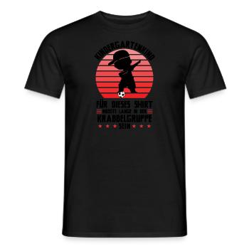 Kindergartenanfang Kindergarten Kindergartenkind G - Männer T-Shirt - Schwarz - Vorne - AI Model Male 178 light (178cm)