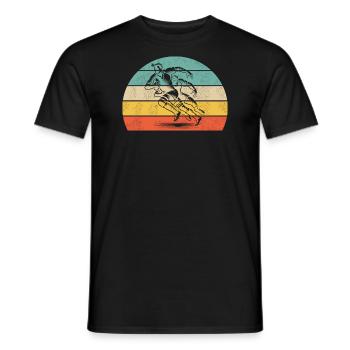 Rugby Power - Männer T-Shirt - Schwarz - Vorne - AI Model Male 178 light (178cm)