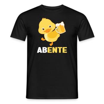 Lustig Ironie Ente Ente Sarkasmus Geschenk - Männer T-Shirt - Schwarz - Vorne - AI Model Male 178 light (178cm)