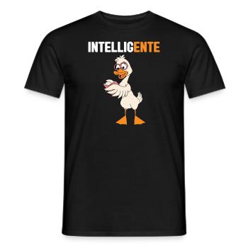 Lustig Ironie Ente Ente Sarkasmus Geschenk - Männer T-Shirt - Schwarz - Vorne - AI Model Male 178 light (178cm)