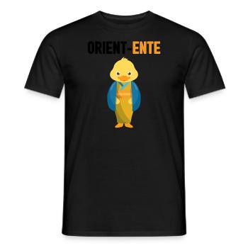 Lustig Ironie Ente Ente Sarkasmus Geschenk - Männer T-Shirt - Schwarz - Vorne - AI Model Male 178 light (178cm)